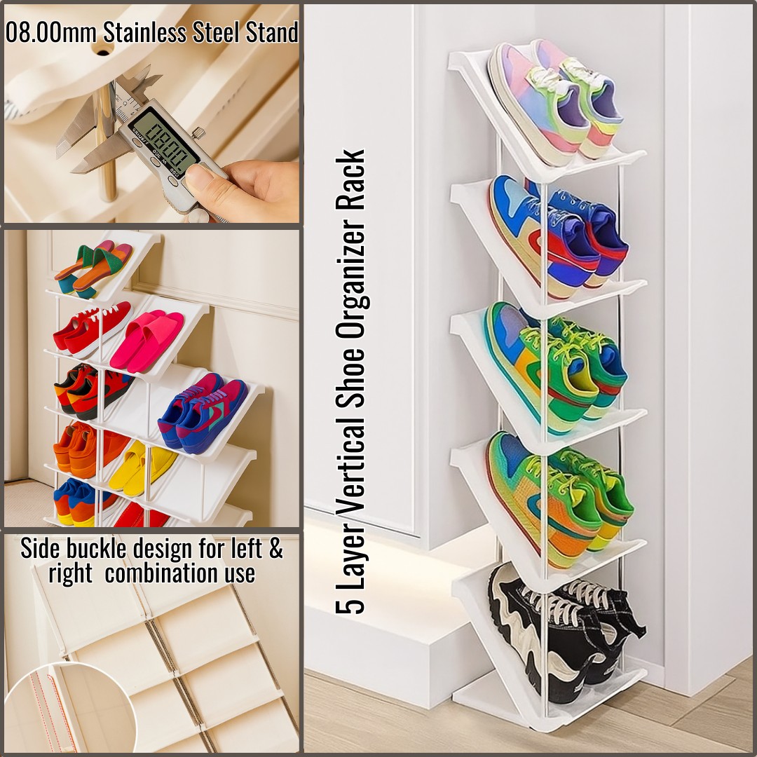 5 layer shoe rack