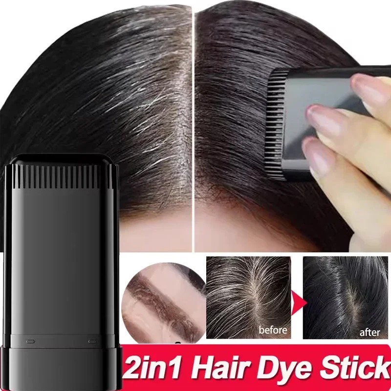 dry hair solution Quickly Dye Hair Long Lasting Temporary Hair Coloring Pen - Image 1